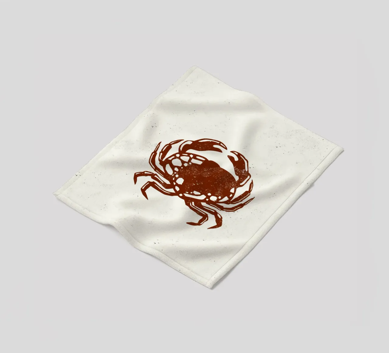 Crab Fleecedecke von Indigo Rain