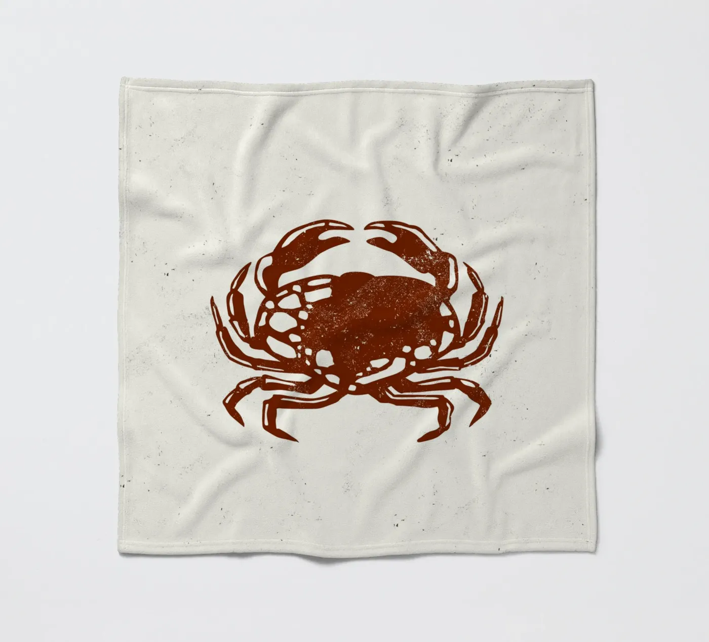 Krabbe Fleecedecke von Indigo Rain