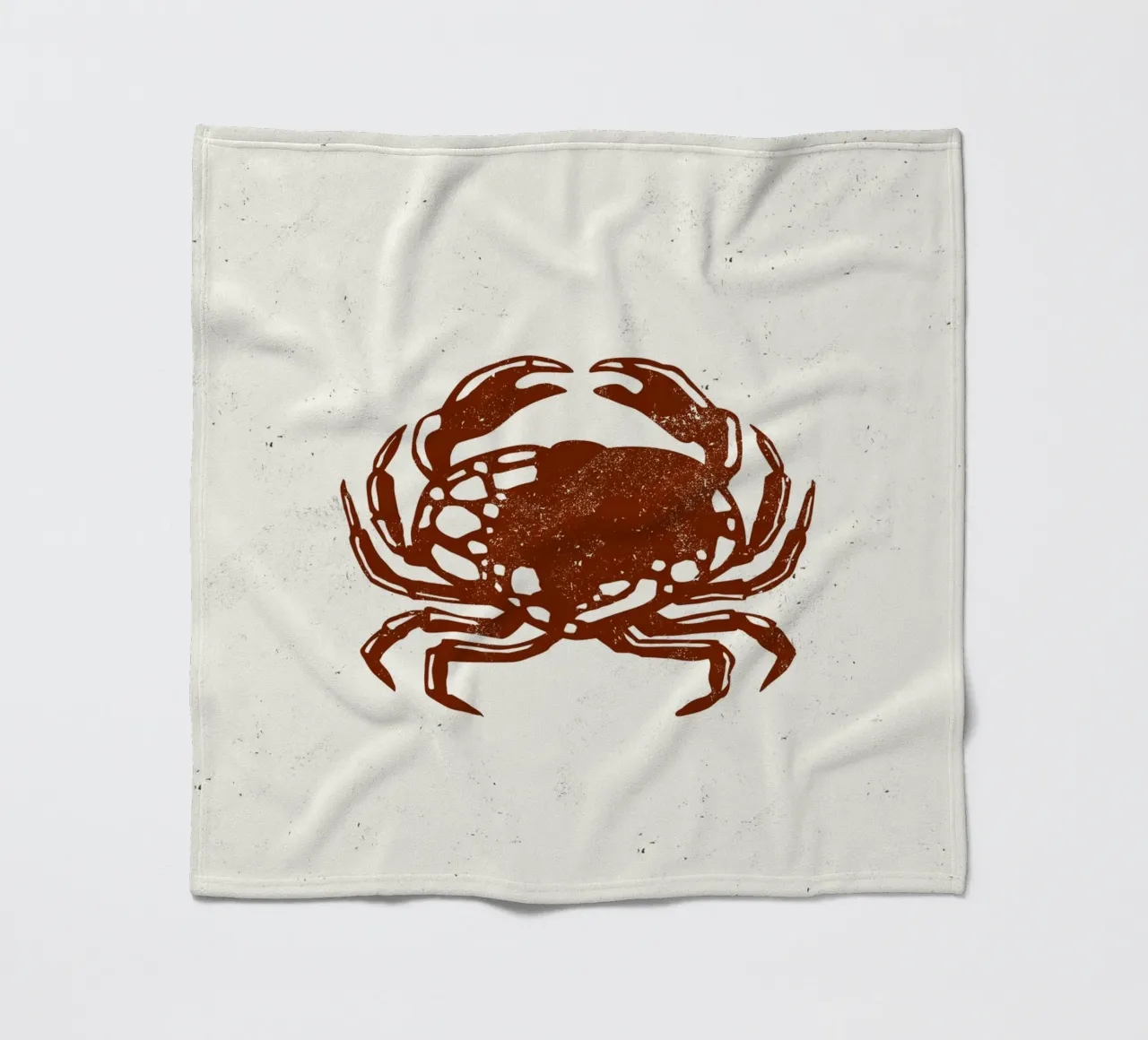 Crab Fleecedecke von Indigo Rain