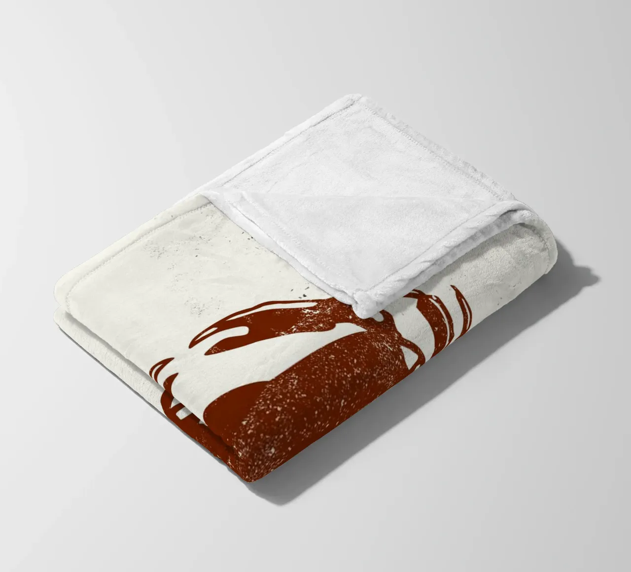 Crab Fleecedecke von Indigo Rain