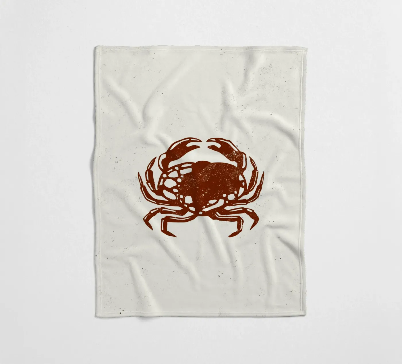 Krabbe Fleecedecke von Indigo Rain