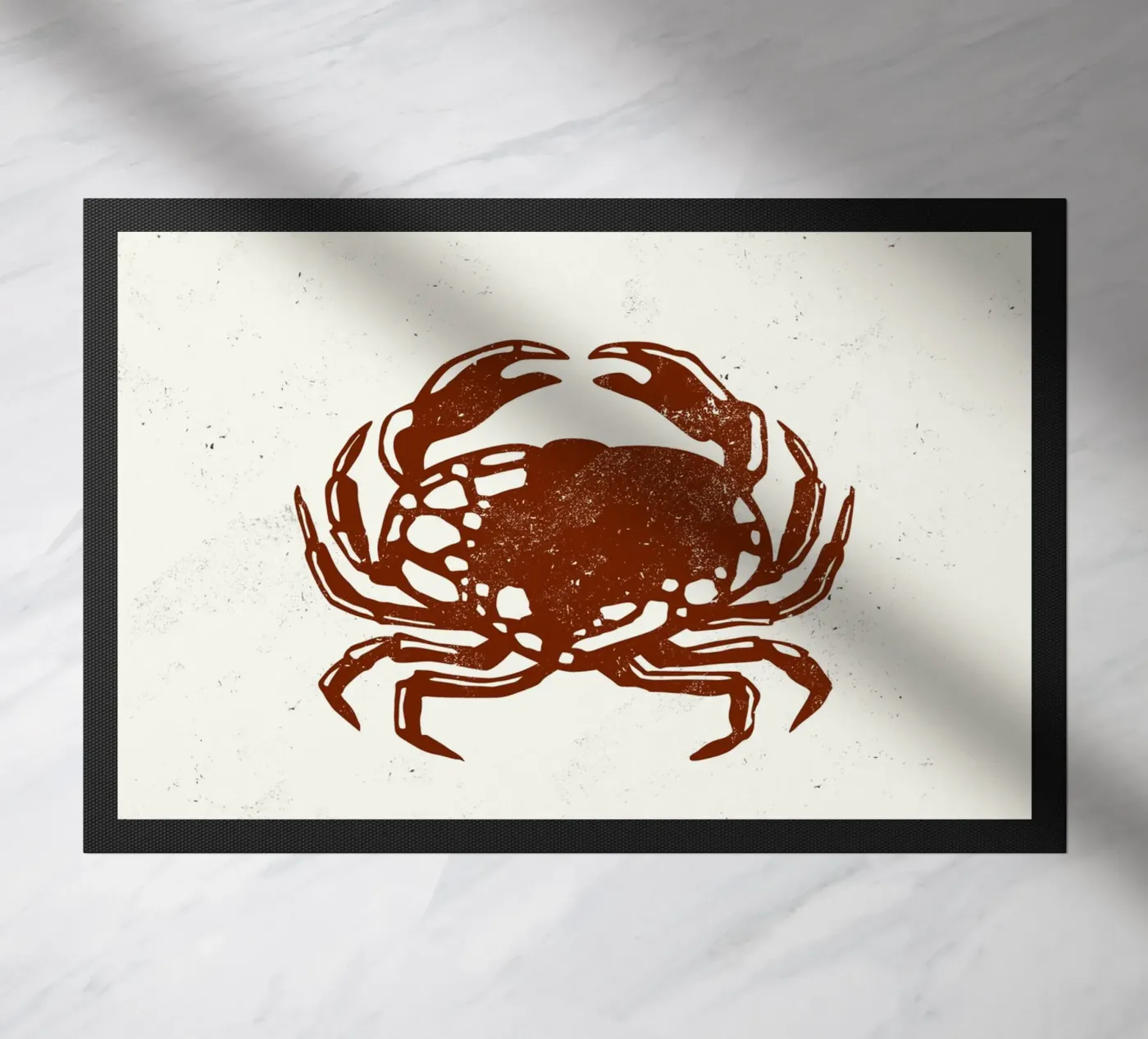 Crab deurmat van Indigo Rain