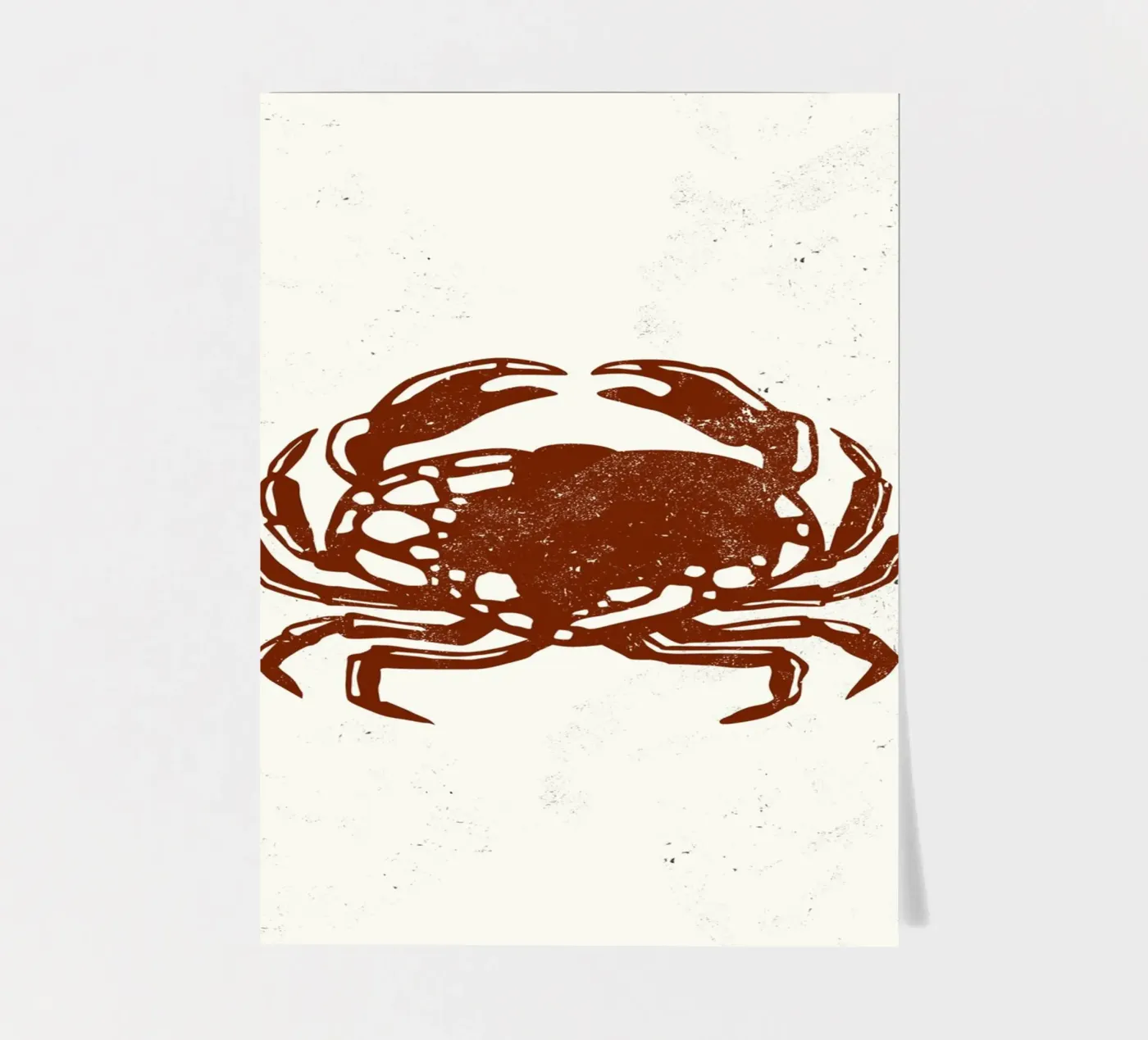 Krab stickervel van Indigo Rain