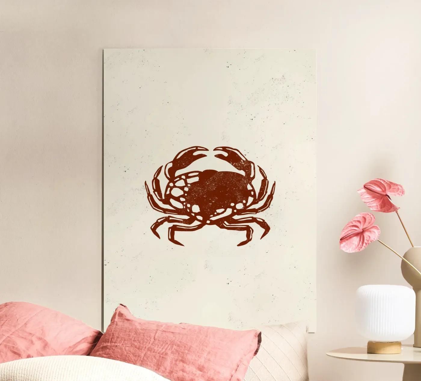 Crab poster by Indigo Rain
