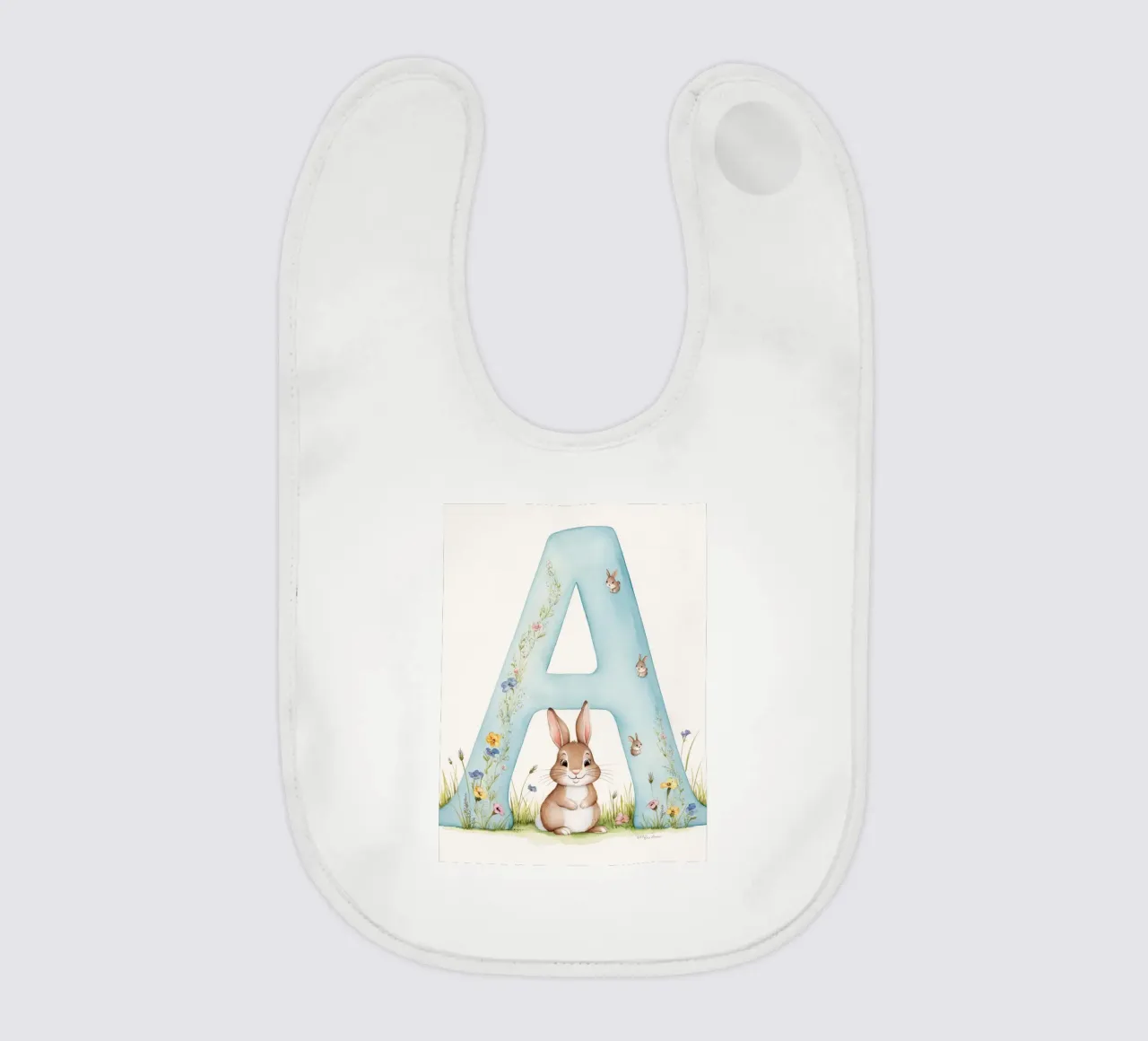 Lettera A bavaglino da Kids zone