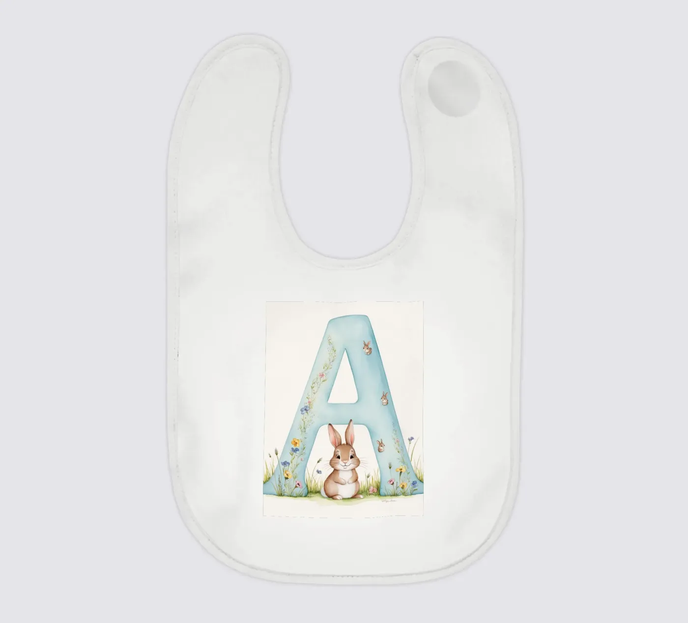 Lettera A bavaglino da Kids zone