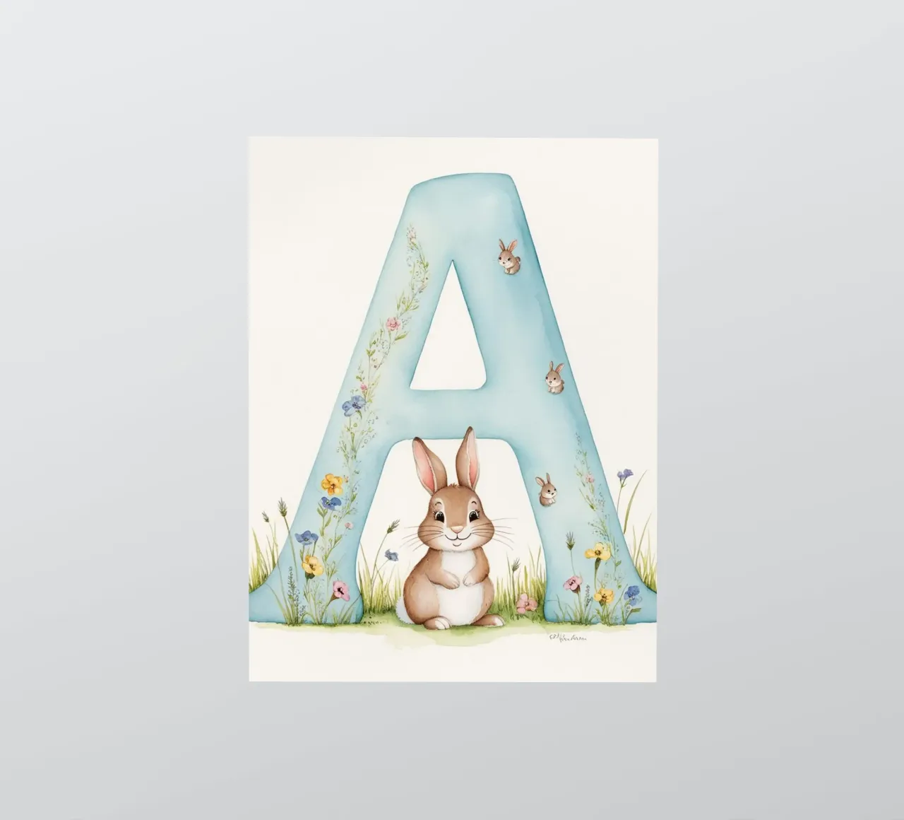 Letter A sticker by Kids zone