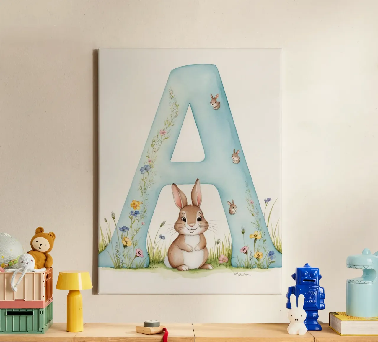 Brief A canvas met Baklijst van Kids zone