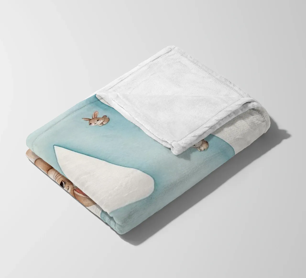 Letter A fleece blanket by Kids zone