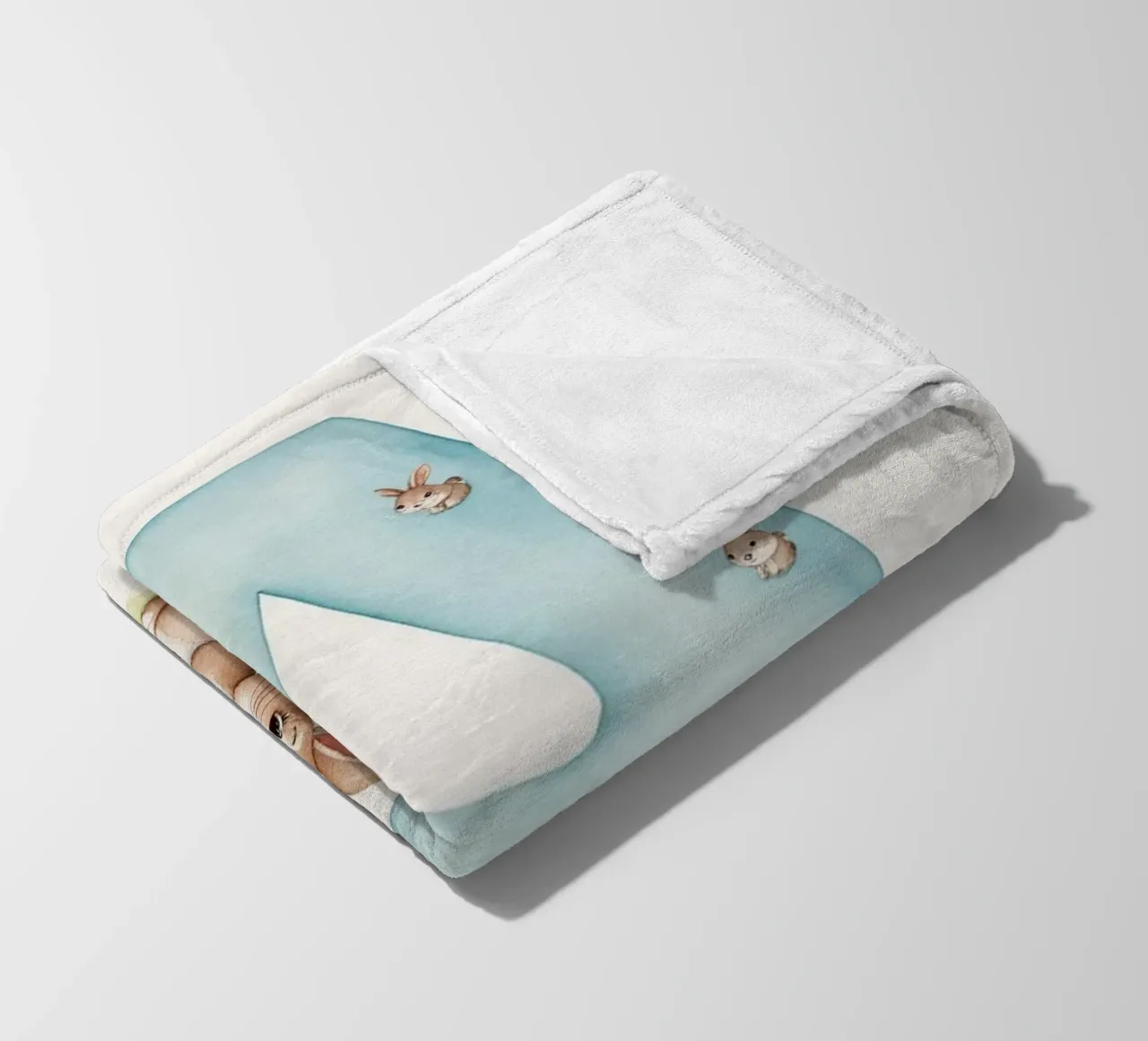 Letter A fleece blanket by Kids zone