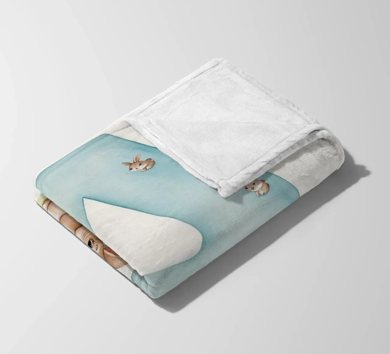 Letter A fleece blanket by Kids zone