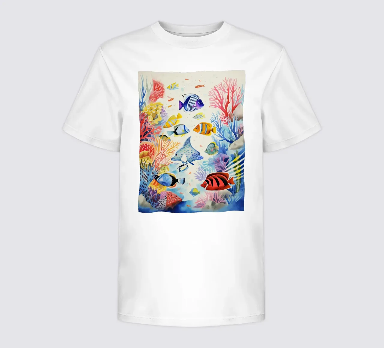 Tropical Dive kids t-shirt by DaarbyN