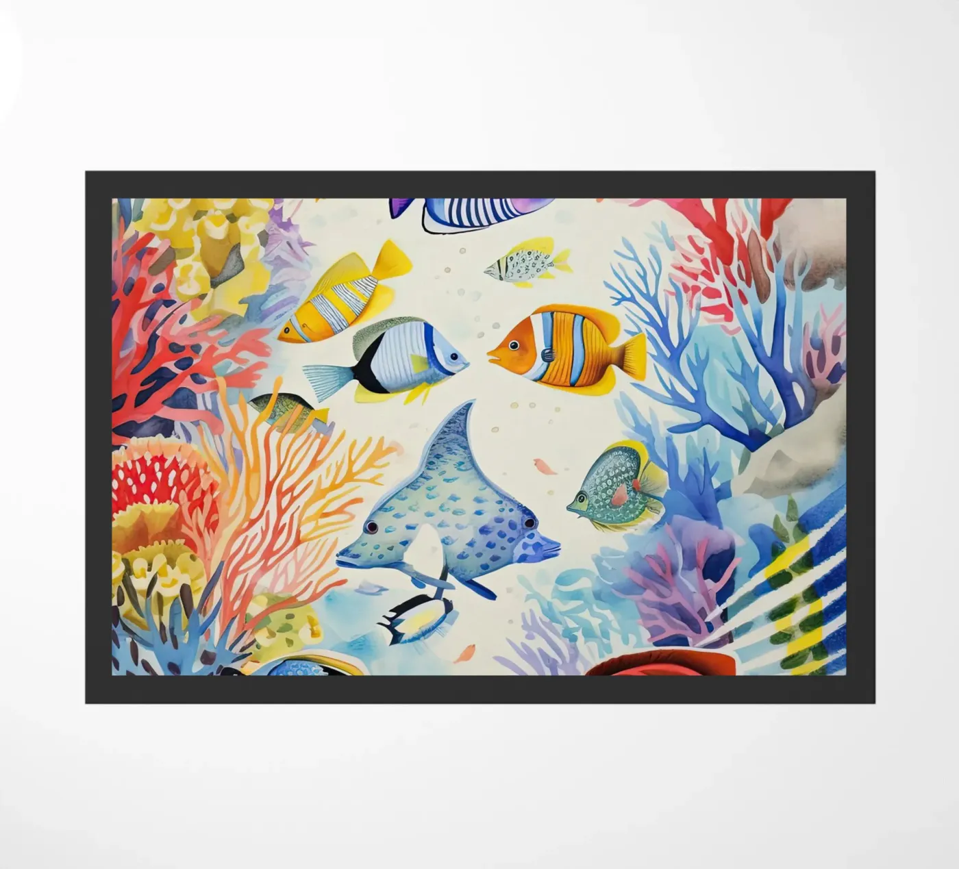 Tropische duik deurmat van DaarbyN