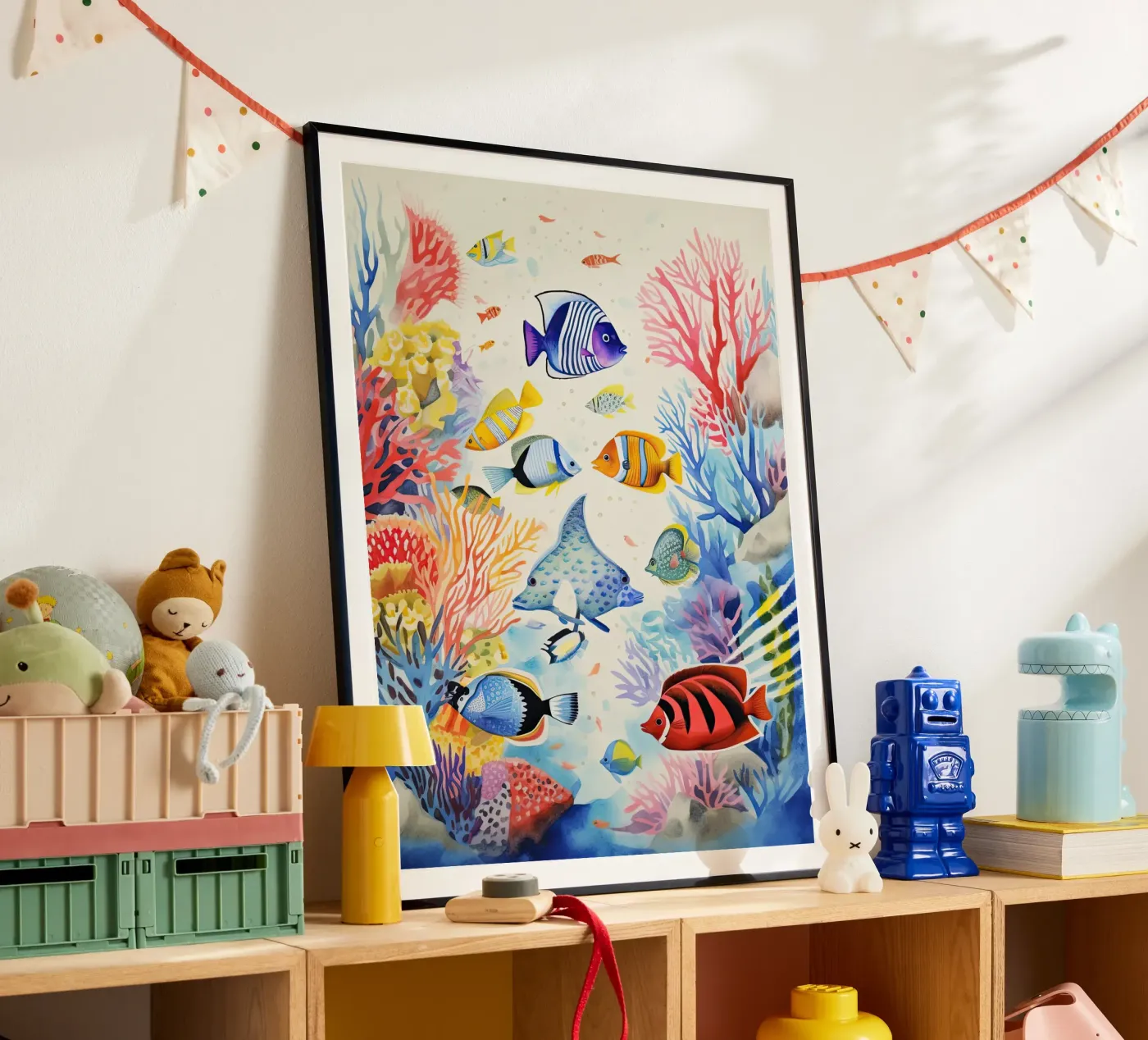 Tropical Dive poster by DaarbyN