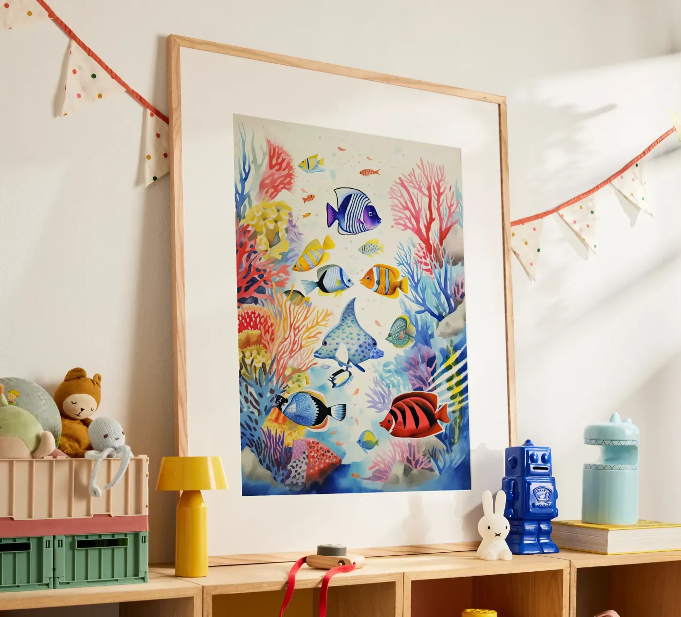 Tropical Dive poster by DaarbyN