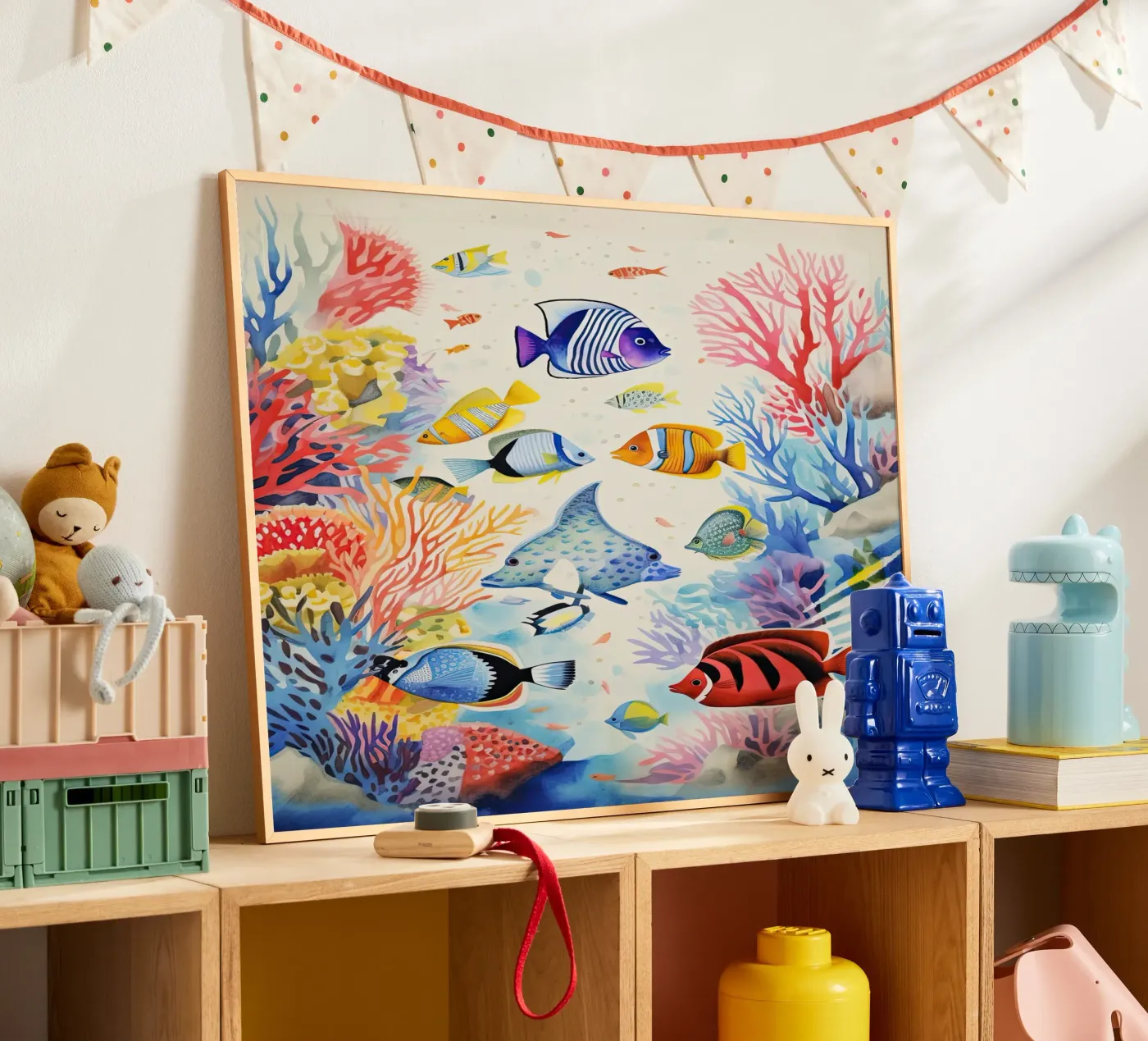 Tropical Dive poster van DaarbyN