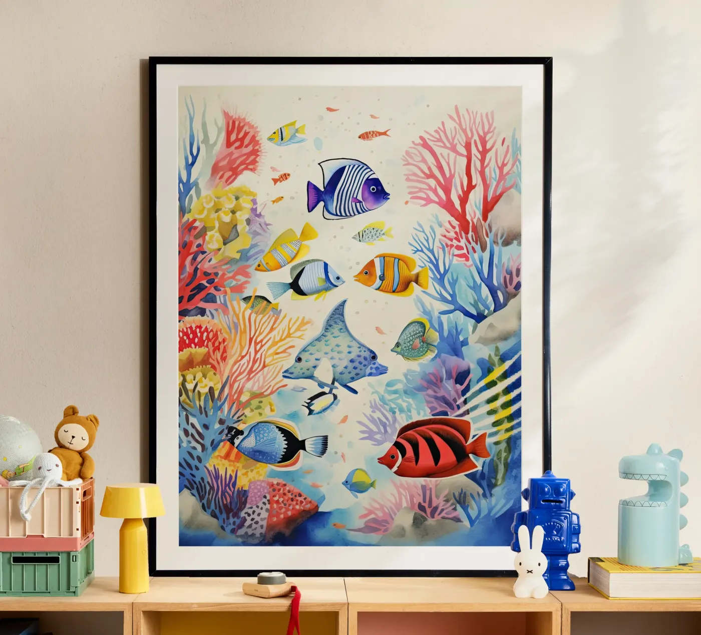 Tropical Dive poster by DaarbyN