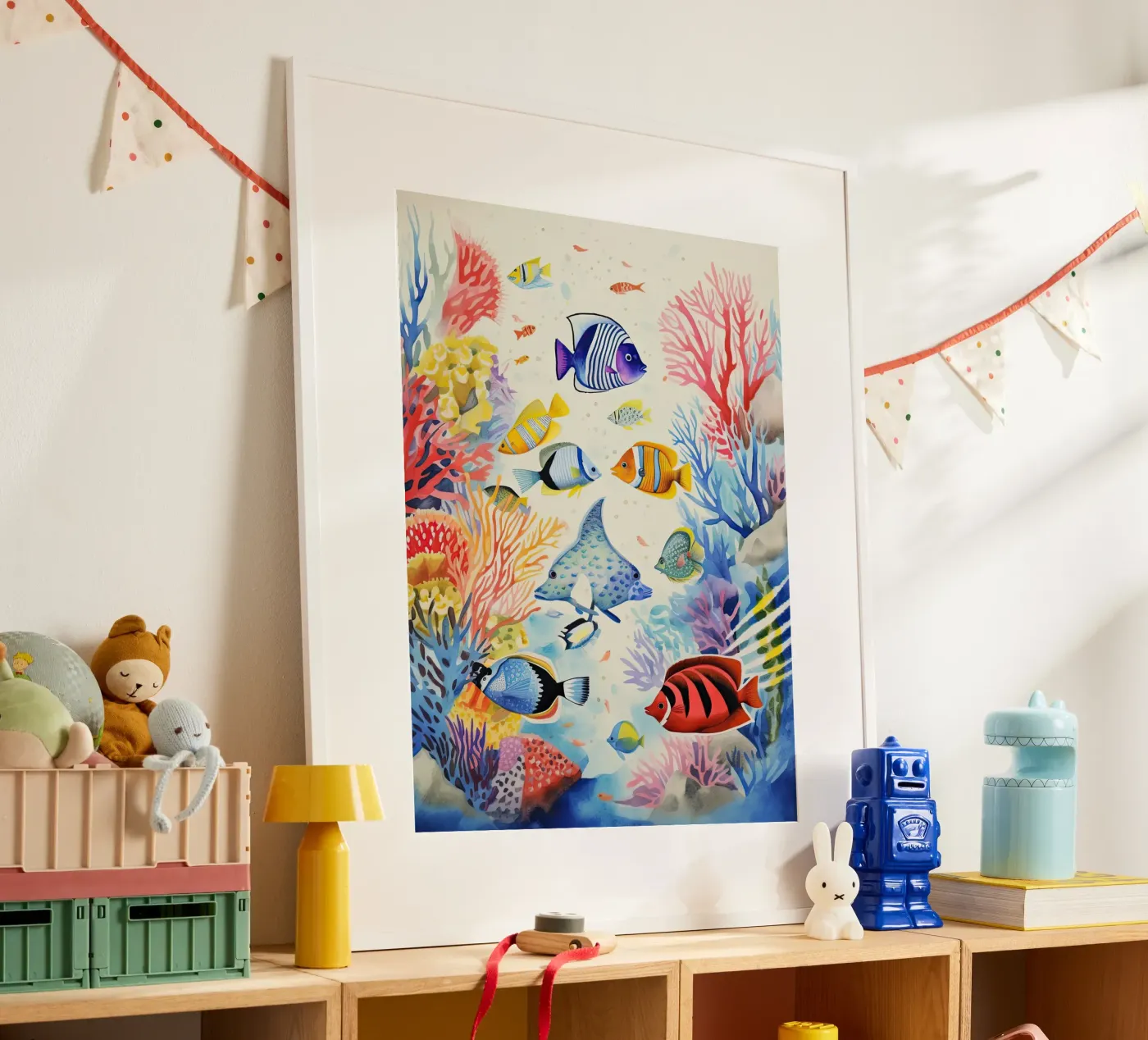 Tropical Dive poster by DaarbyN