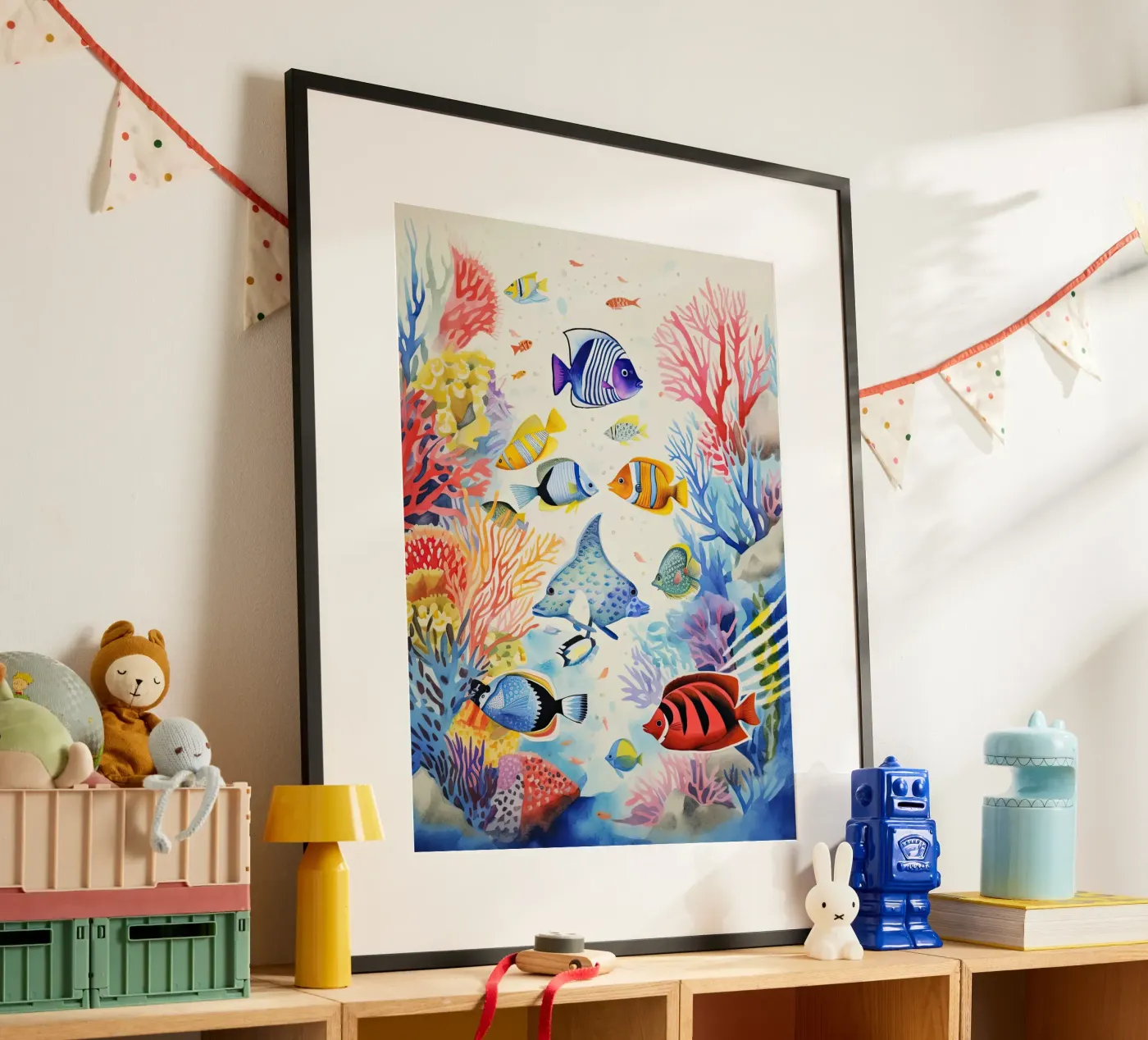 Tropical Dive poster by DaarbyN