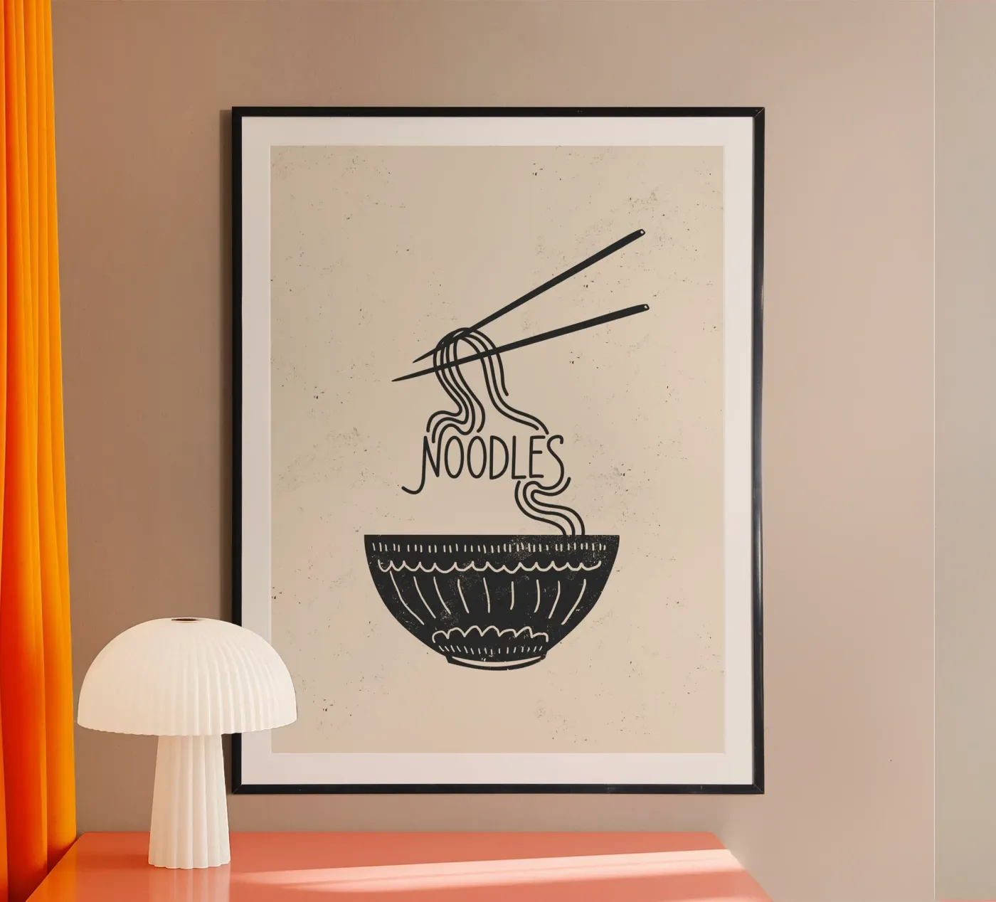 Noodles poster by Indigo Rain