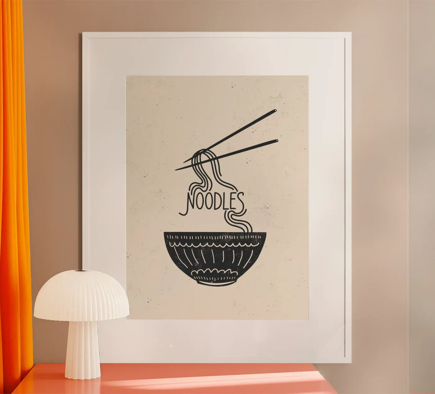 Noodles poster by Indigo Rain