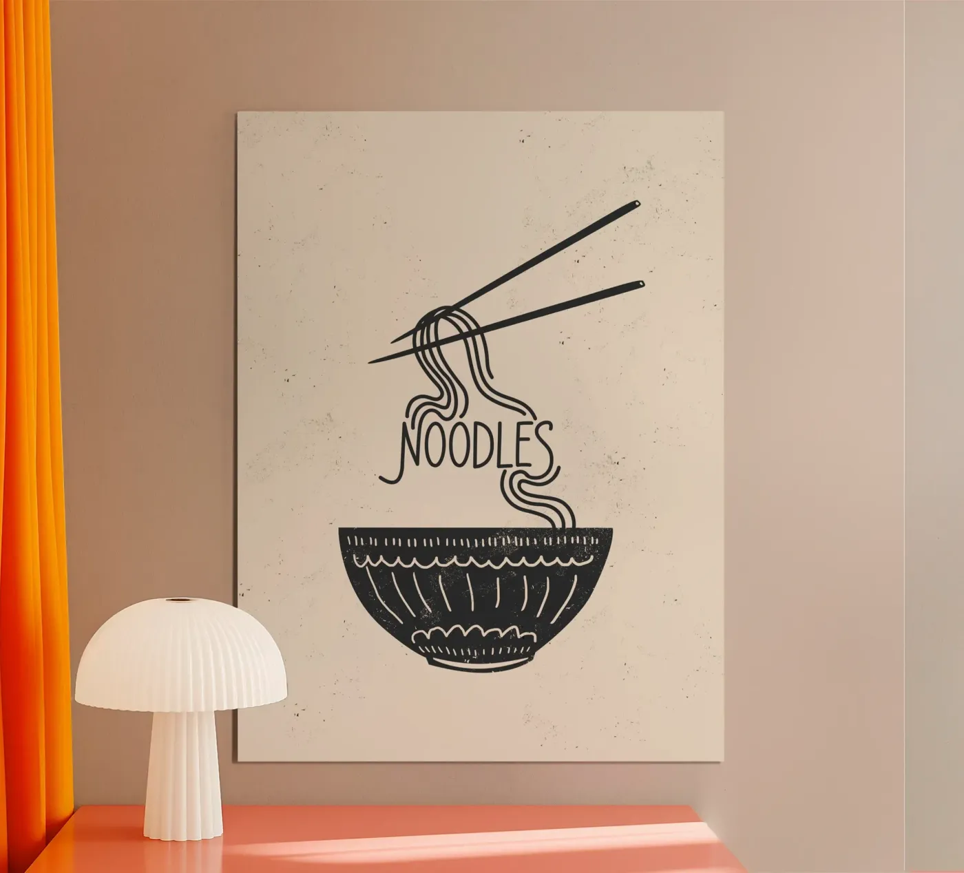 Noodles poster by Indigo Rain