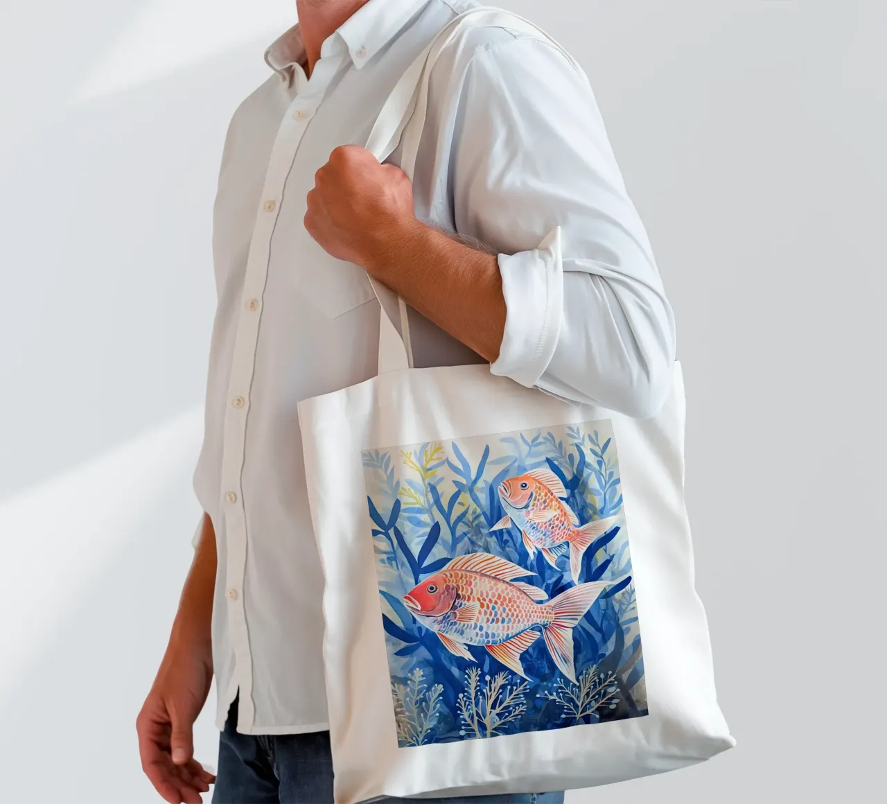 Sea Friends tote bag by DaarbyN