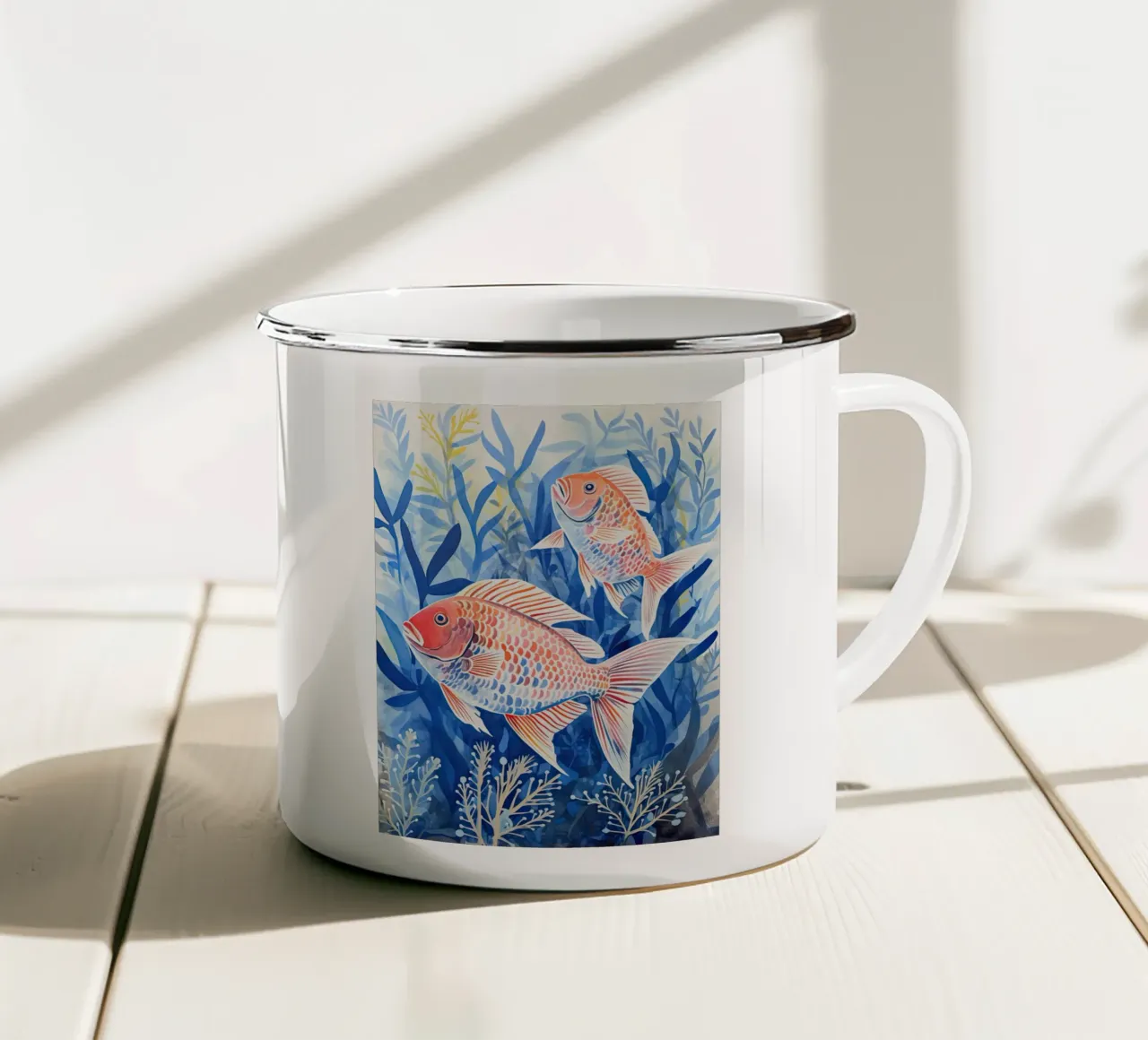 Amici del mare tazza in smalto da DaarbyN