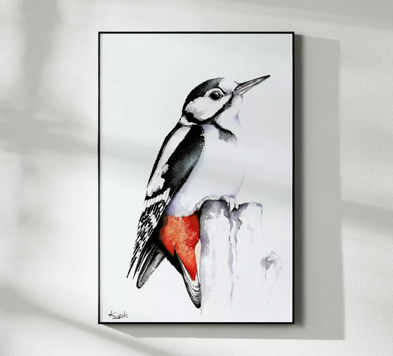 Woodpecker plexiglass da Karolina Kijak