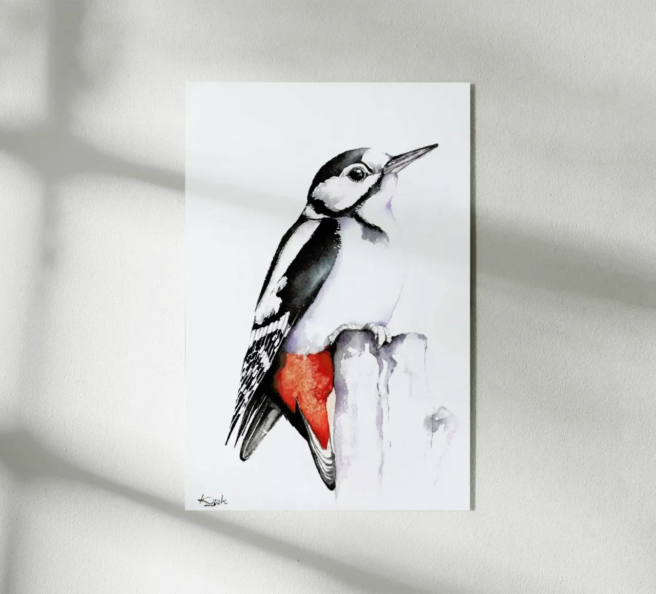 Woodpecker plexiglass da Karolina Kijak