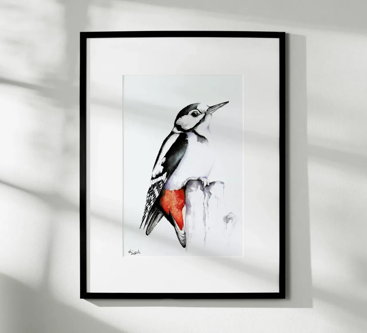 Woodpecker poster da Karolina Kijak