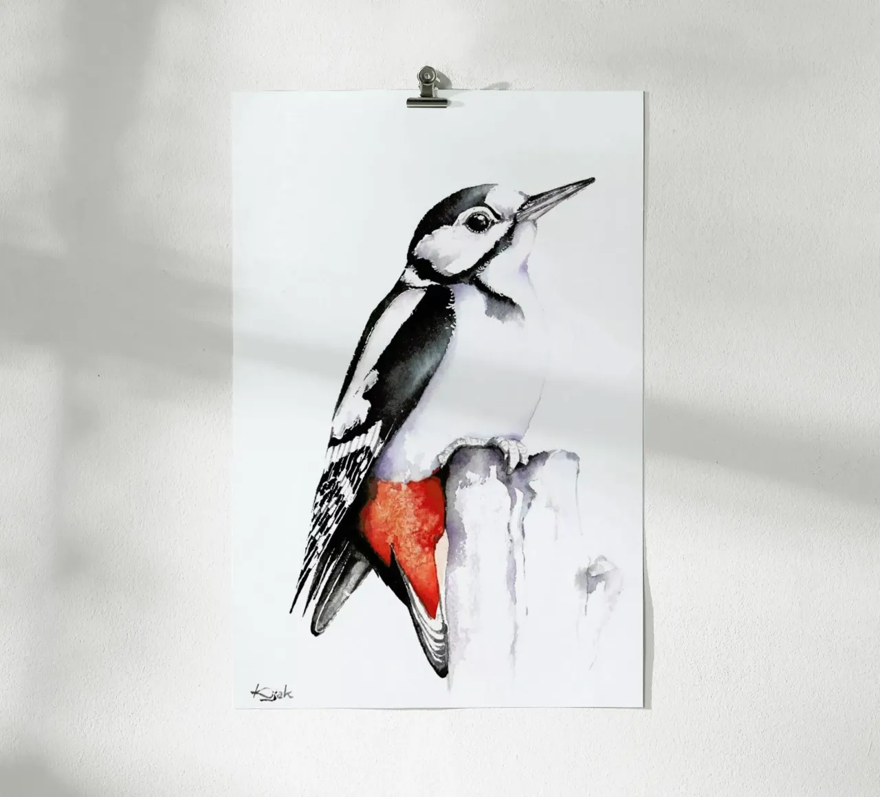Woodpecker poster da Karolina Kijak