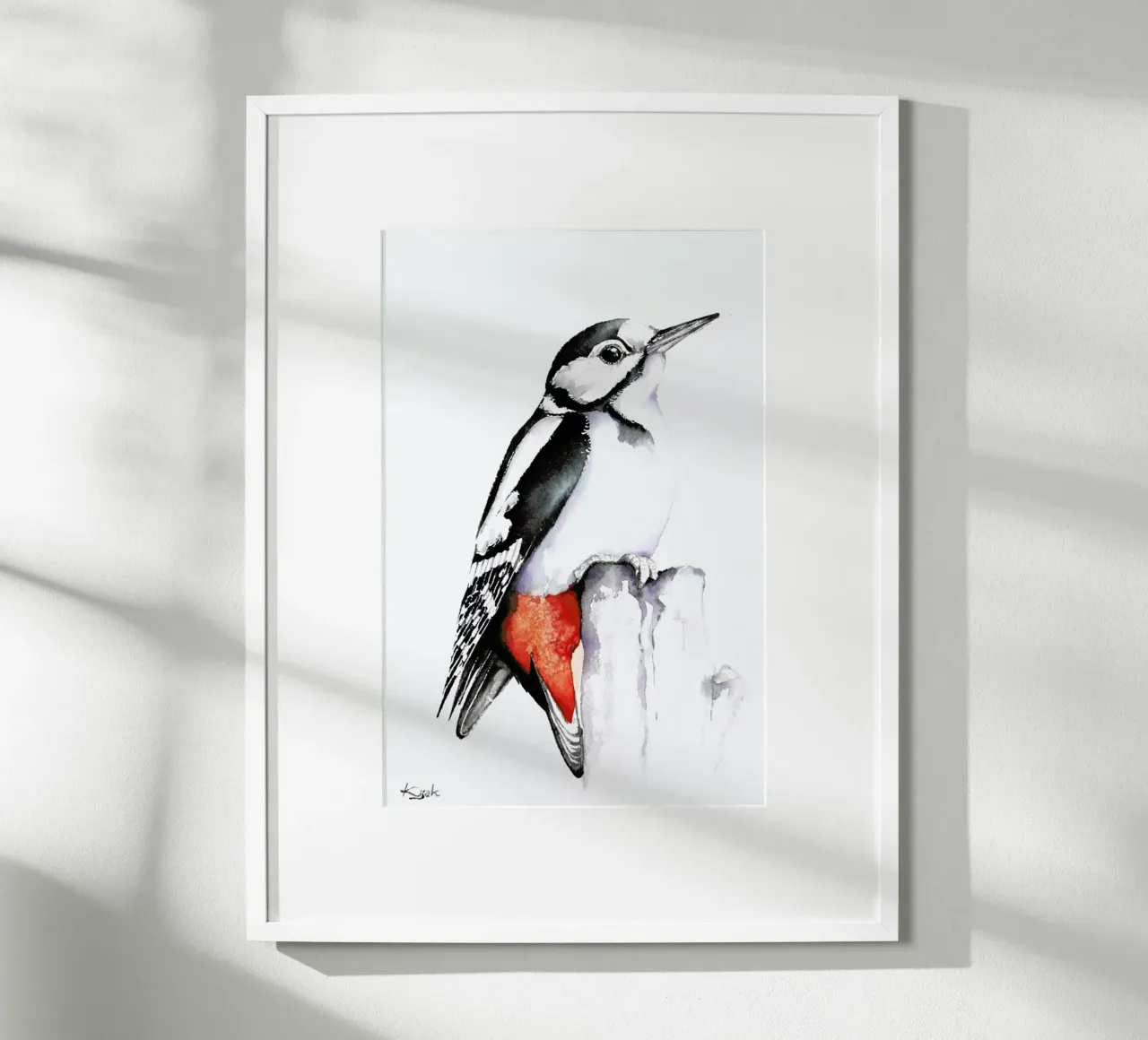 Woodpecker poster da Karolina Kijak