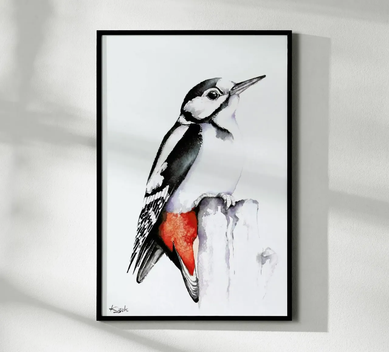Woodpecker poster da Karolina Kijak