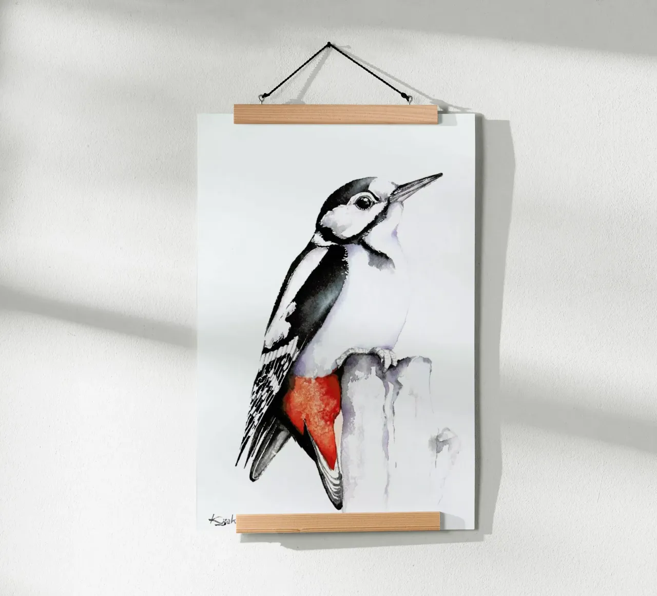 Woodpecker poster da Karolina Kijak