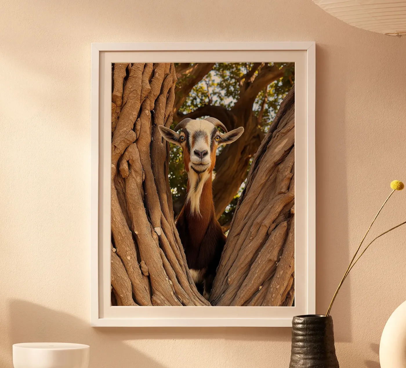 Eiken en arganbomen poster van Art-Travel