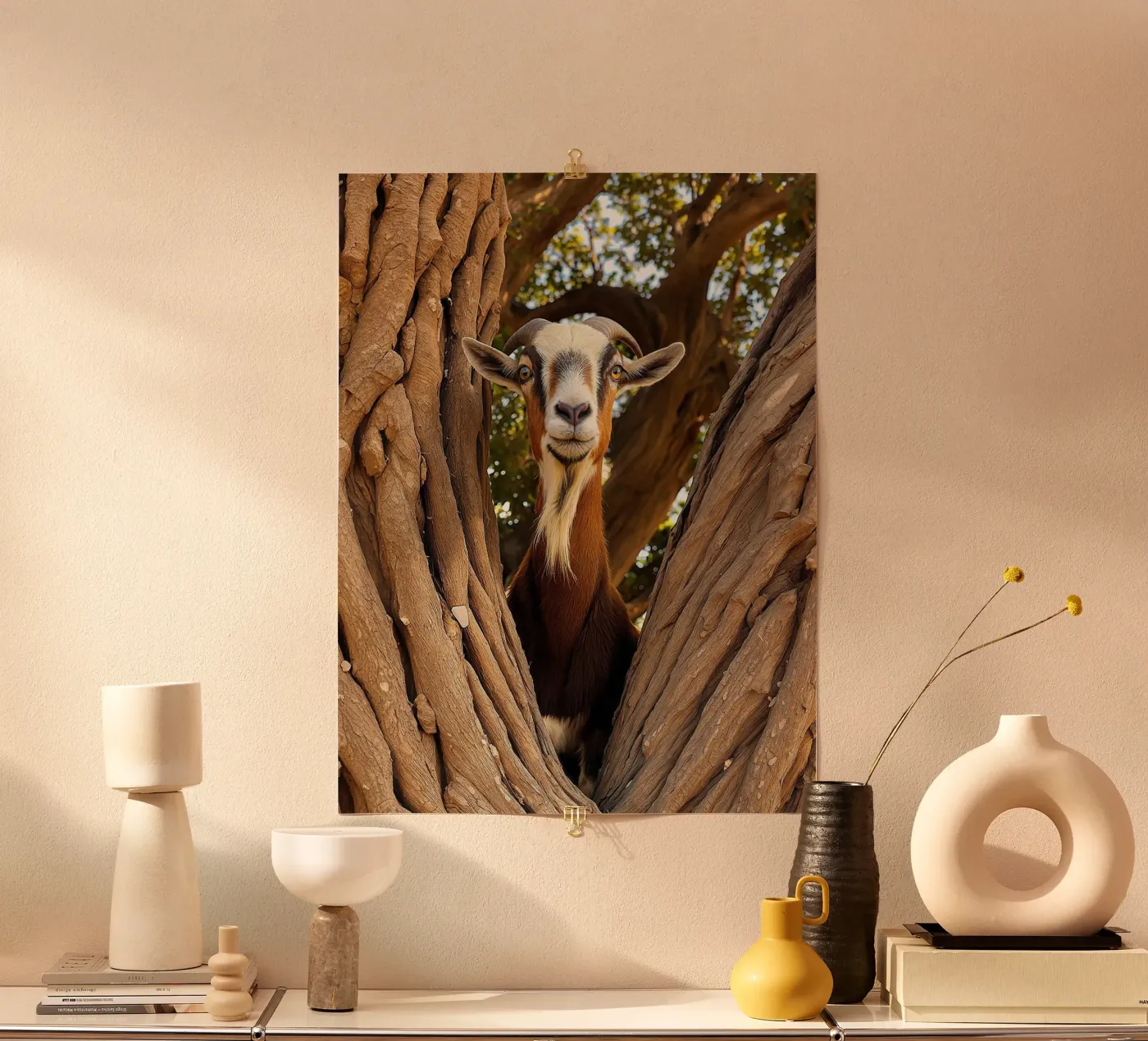 Eiken en arganbomen poster van Art-Travel