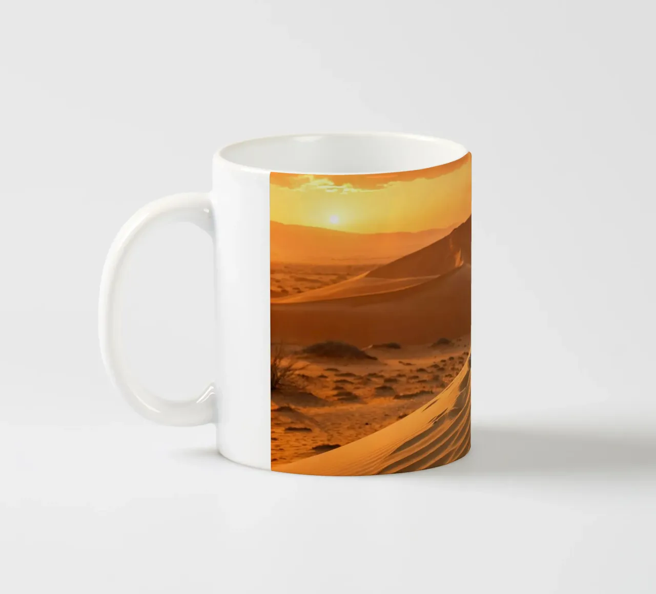 Il ghepardo del deserto tazza in ceramica da Art-Travel