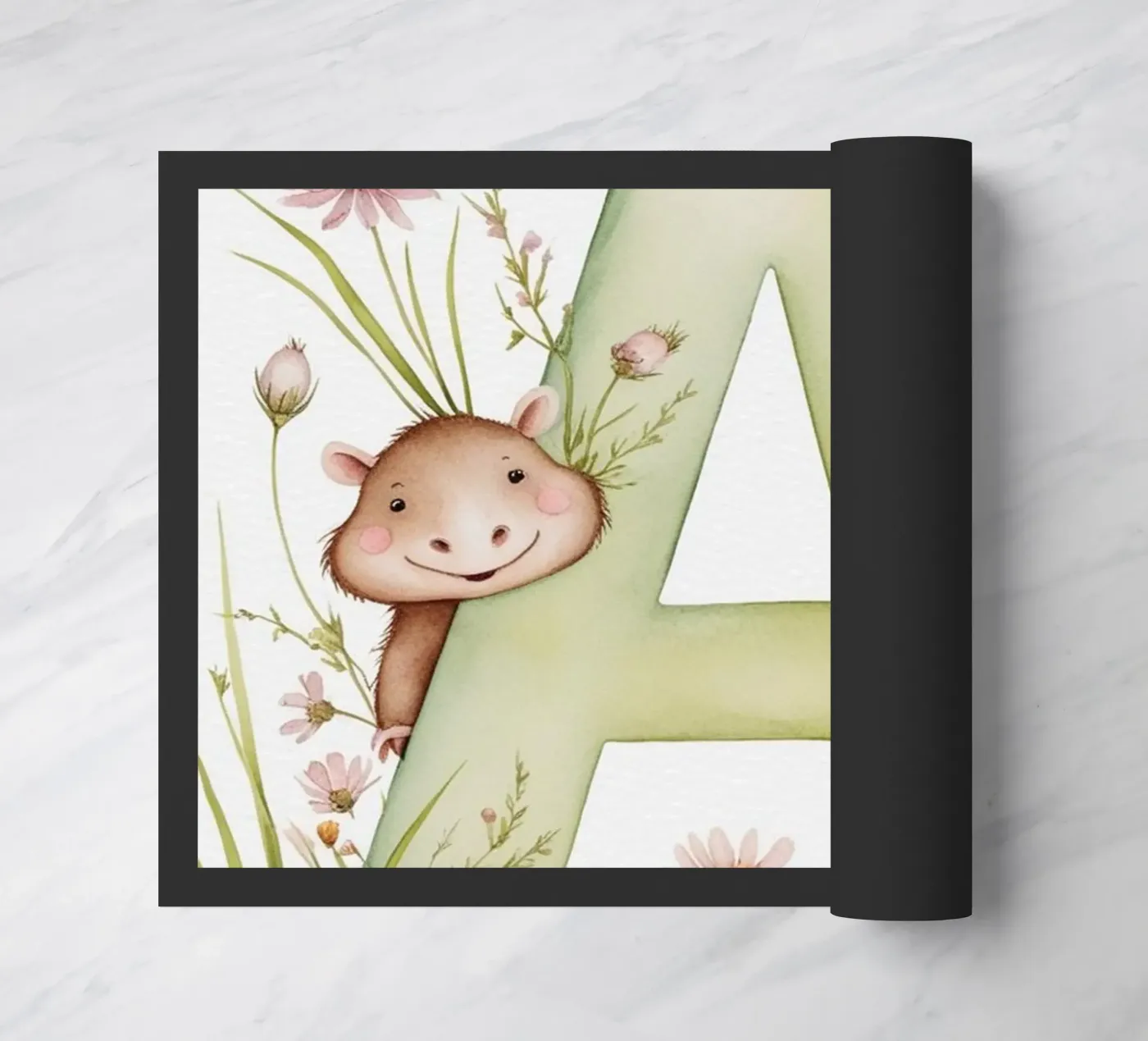 Letter A2 zerbino da Kids zone