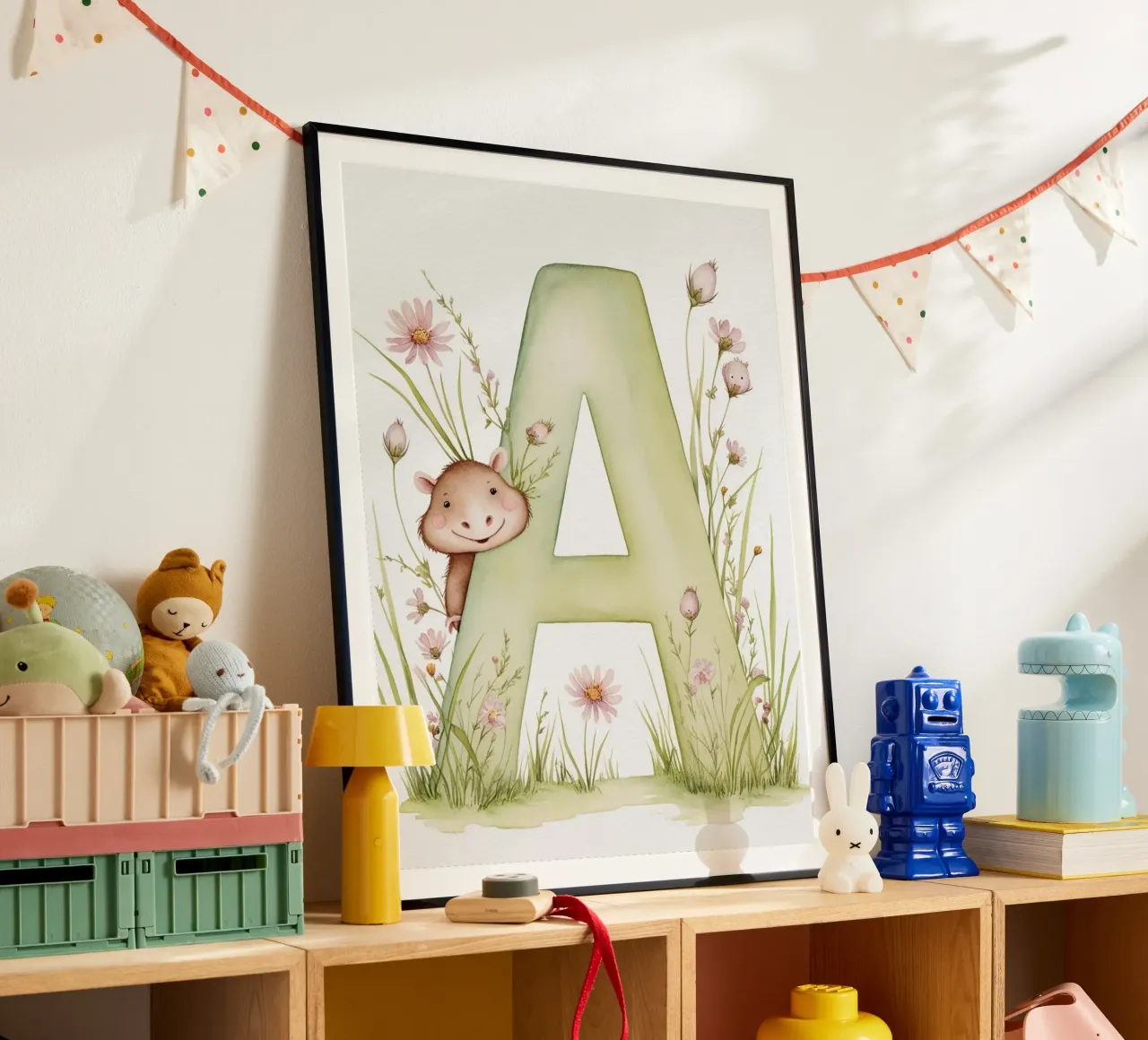 Lettera A2 poster da Kids zone