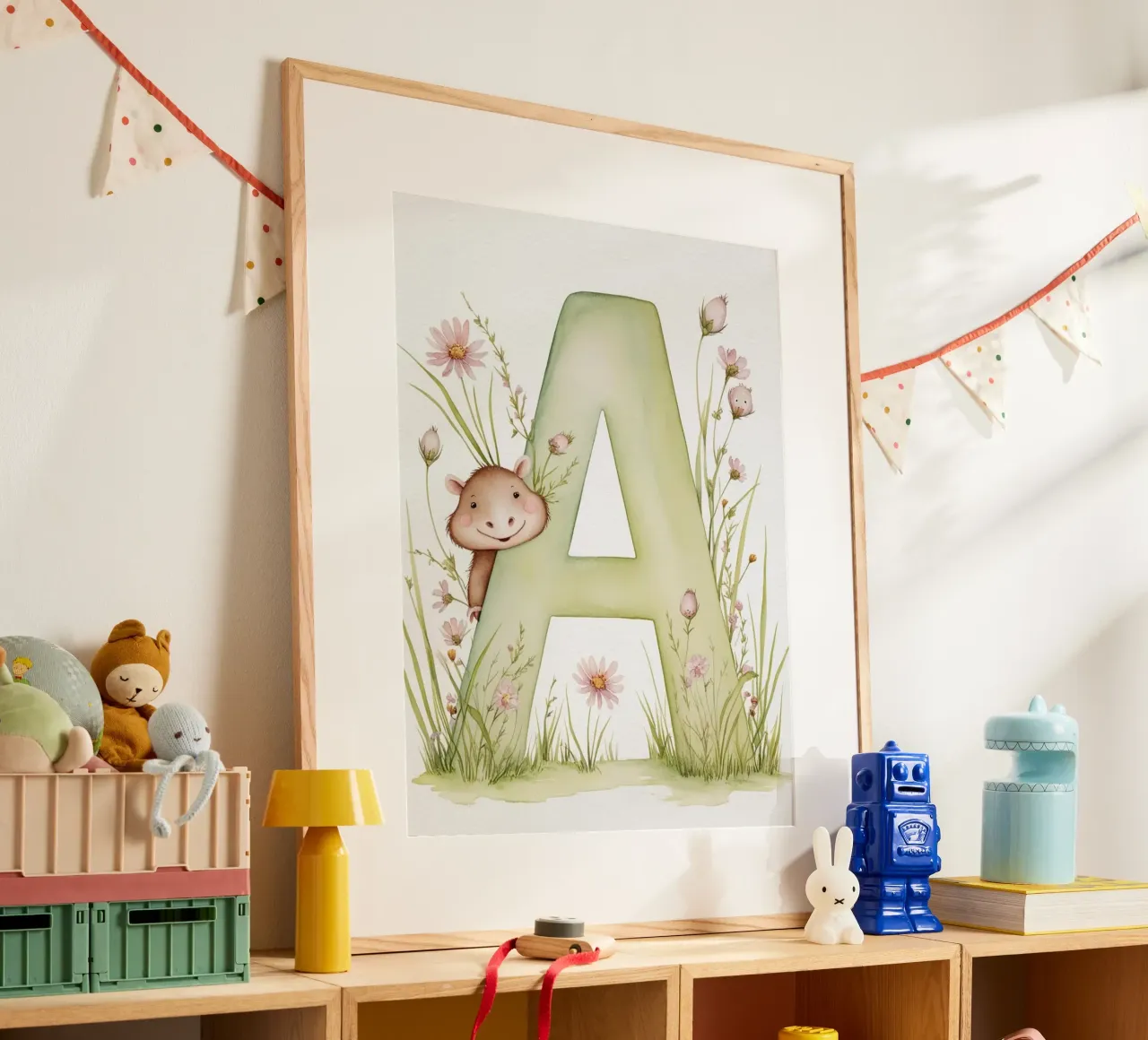 Lettera A2 poster da Kids zone