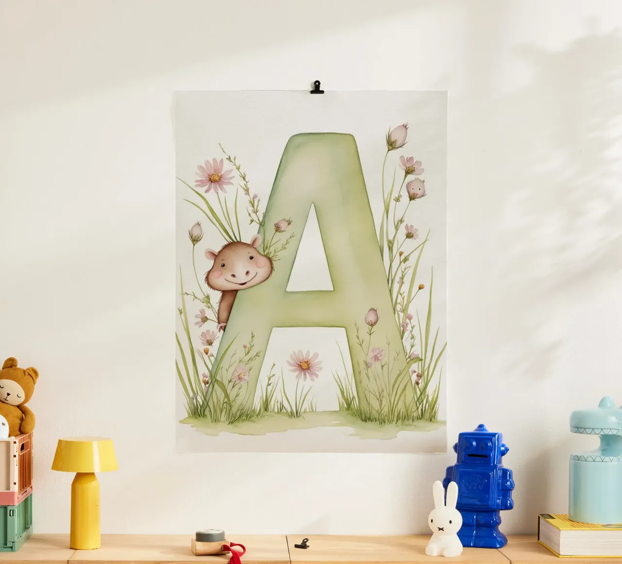 Lettera A2 poster da Kids zone