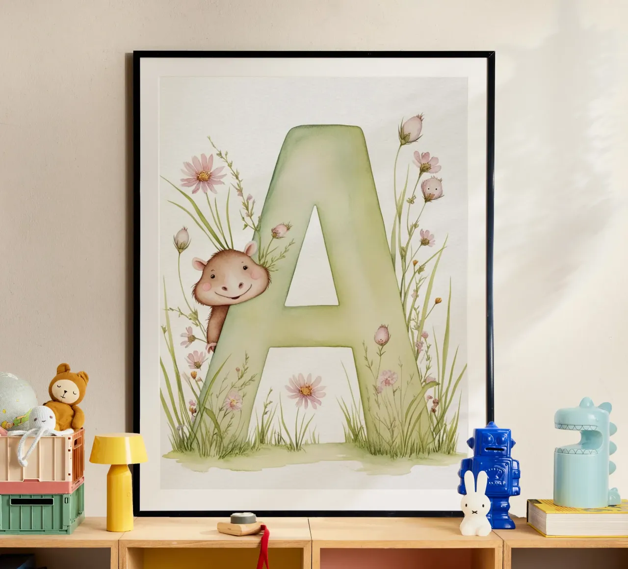 Lettera A2 poster da Kids zone