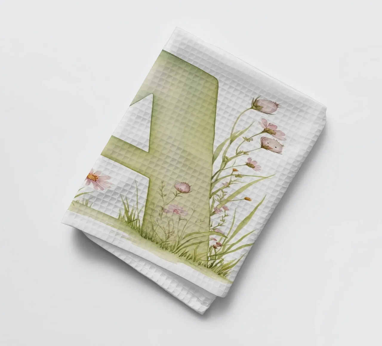 Lettre A2 torchon de Kids zone