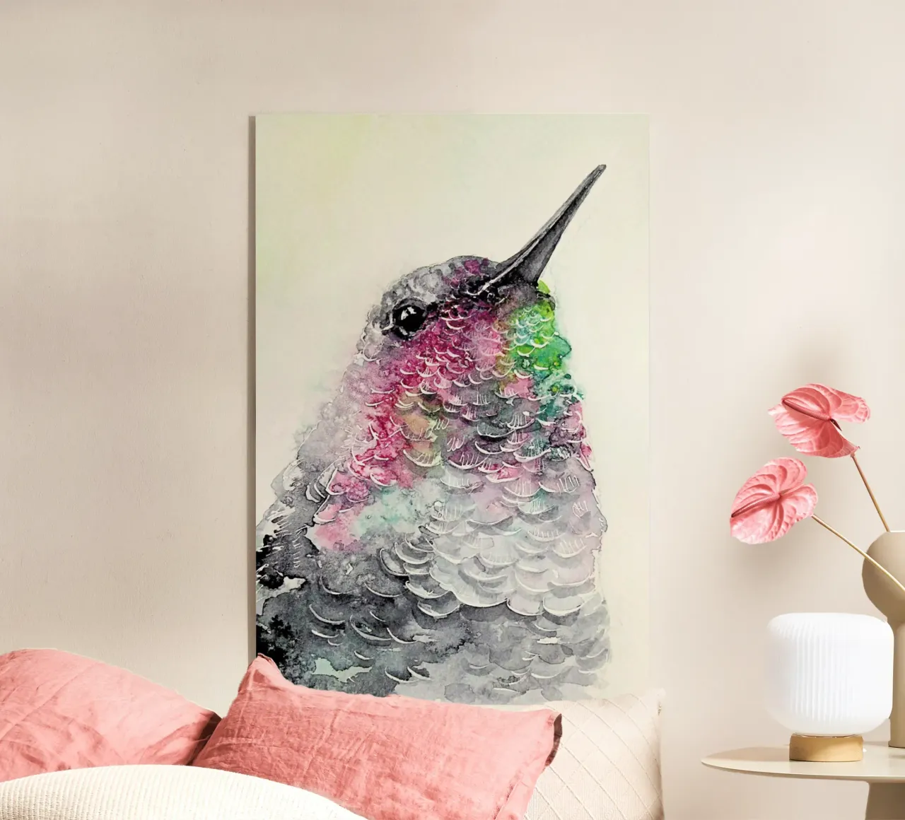 Hummingbird plexiglass da Karolina Kijak