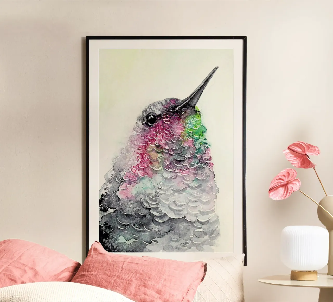 Hummingbird carta hahnemühle da Karolina Kijak