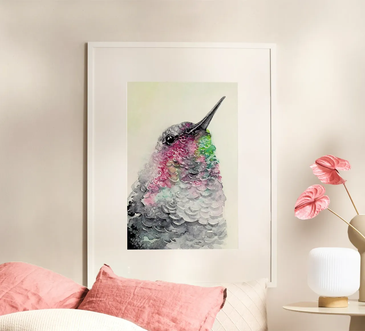 Hummingbird carta hahnemühle da Karolina Kijak