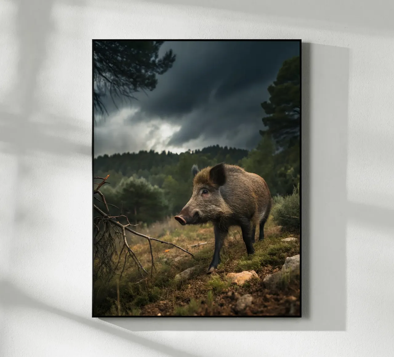 Sanglier plexiglass da Art-Travel