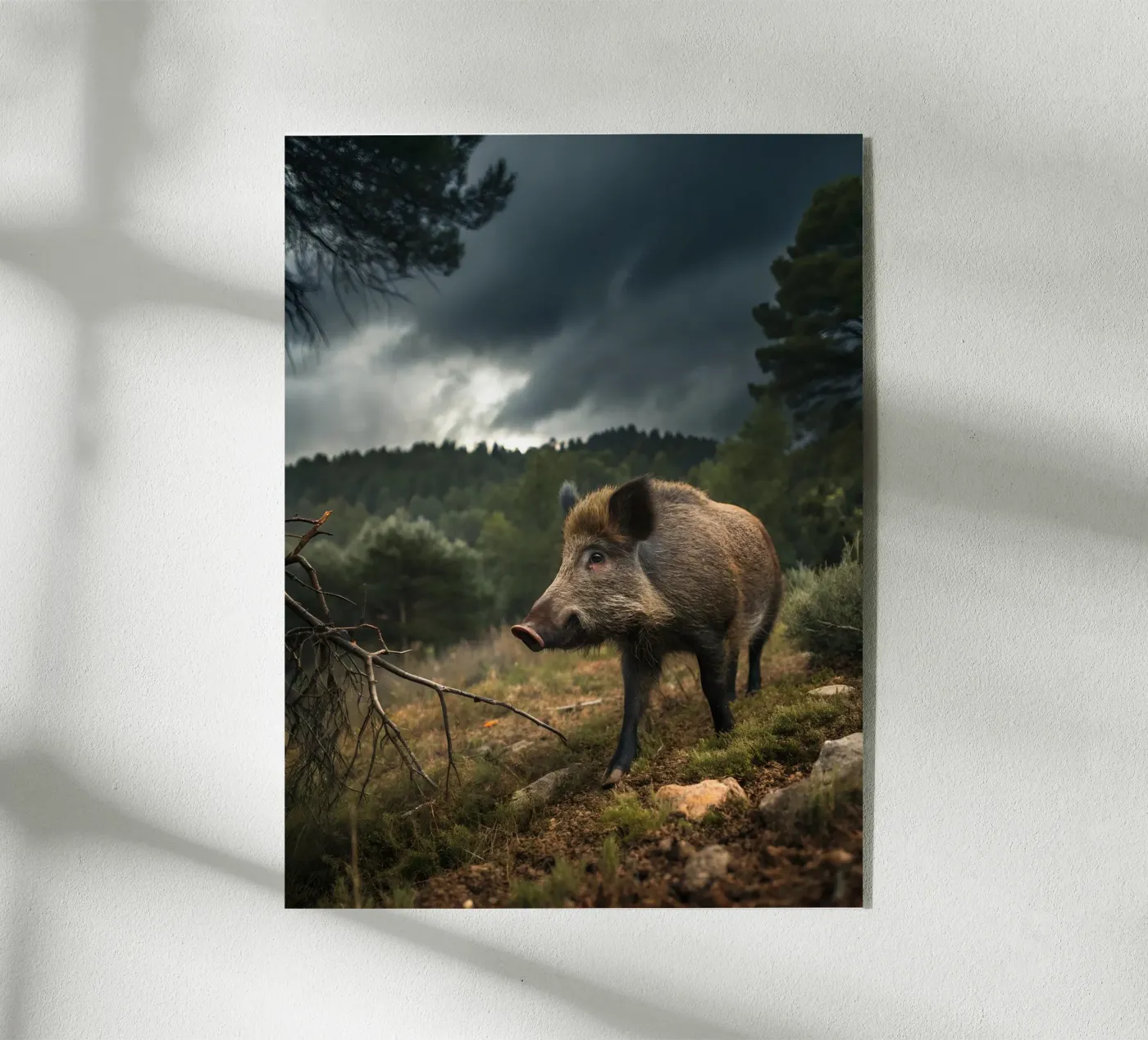 Sanglier plexiglass da Art-Travel