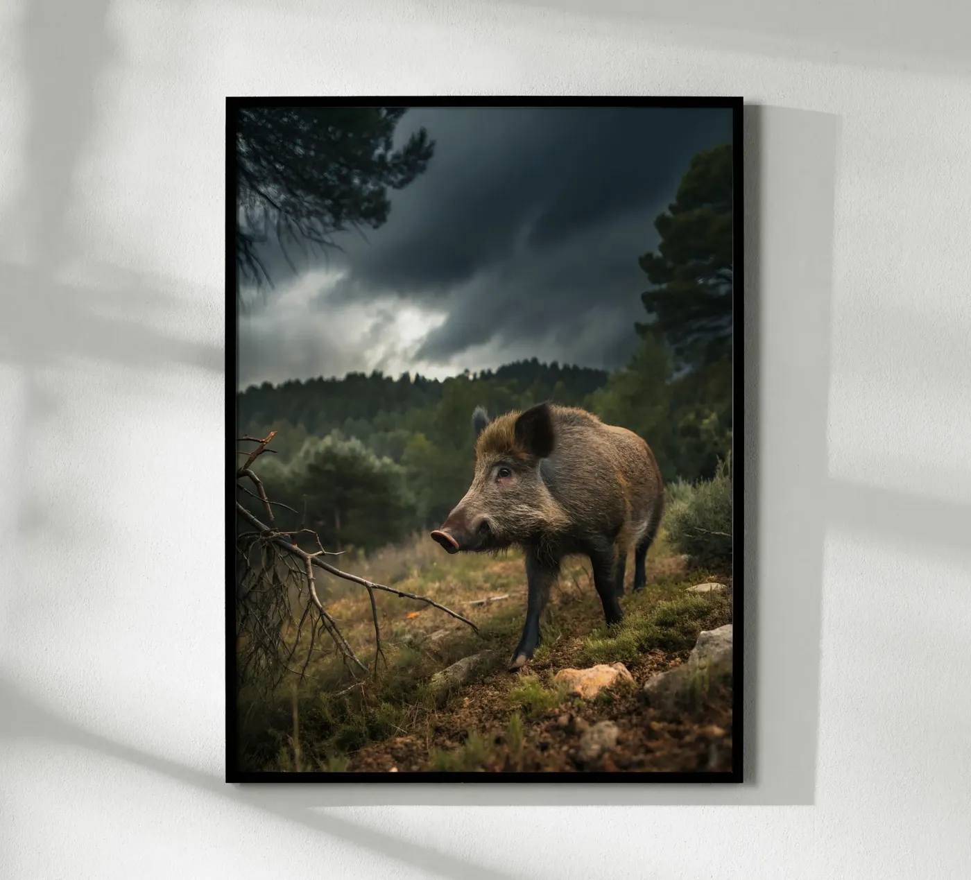 Sanglier Poster von Art-Travel